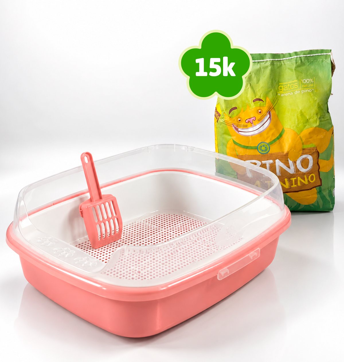 COMBO BOLSA 15K + ARENERO COLOR/HIELO